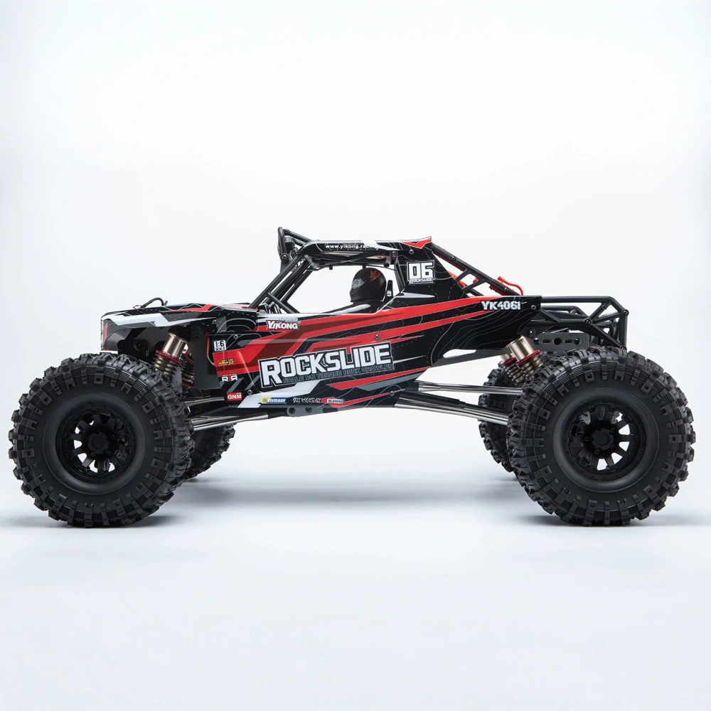 Rock Crawler Rock Slide 1/6 4WD Červená