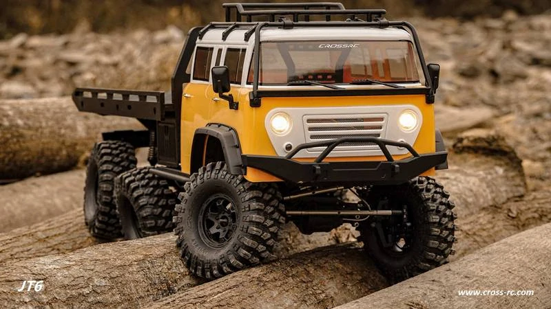 CROSS-RC Crawler EMO JT6 6x6 RTR žluto/bílý