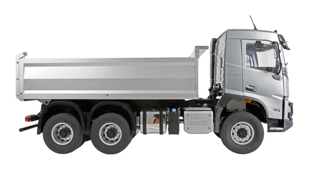 Volvo FMX E015 sklápěč 6x4 1:14 RTR stříbrná