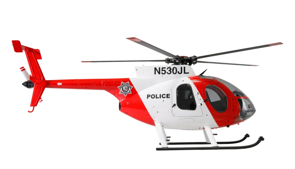MD500 Pro GPS vrtulník policejní 9kanálový 3D/6G RTF
