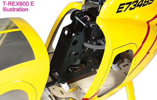 ALIGN - maketový trup Hughes 500E - T-REX 600 