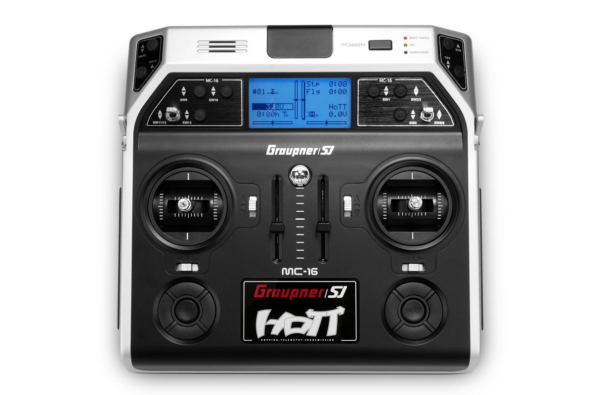 MC-16 2,4GHz HOTT RC souprava