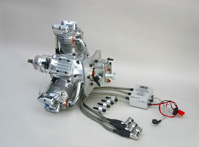 Saito FG-84R3 benzínový motor