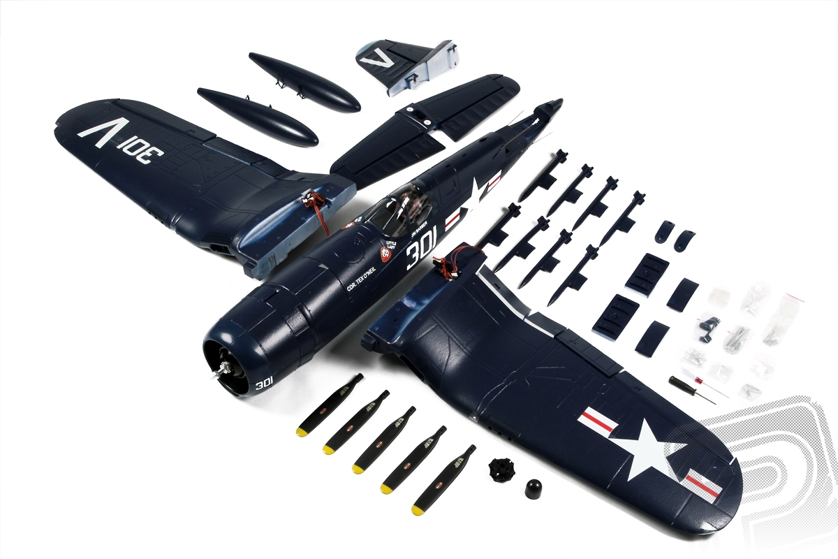 Giant F4UCorsair EPP 1700mm ARF (modrá verze)