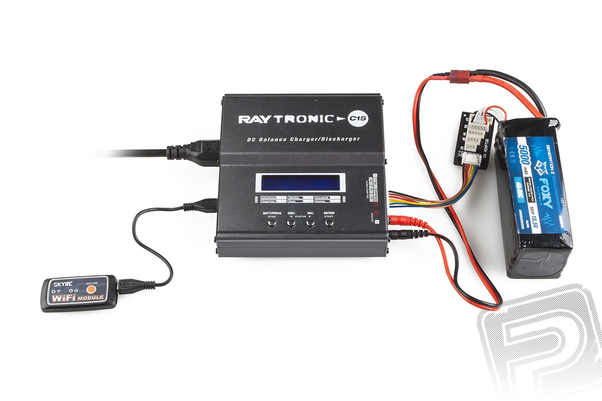 Raytronic C15+ nabíječ s balancerem 50W      