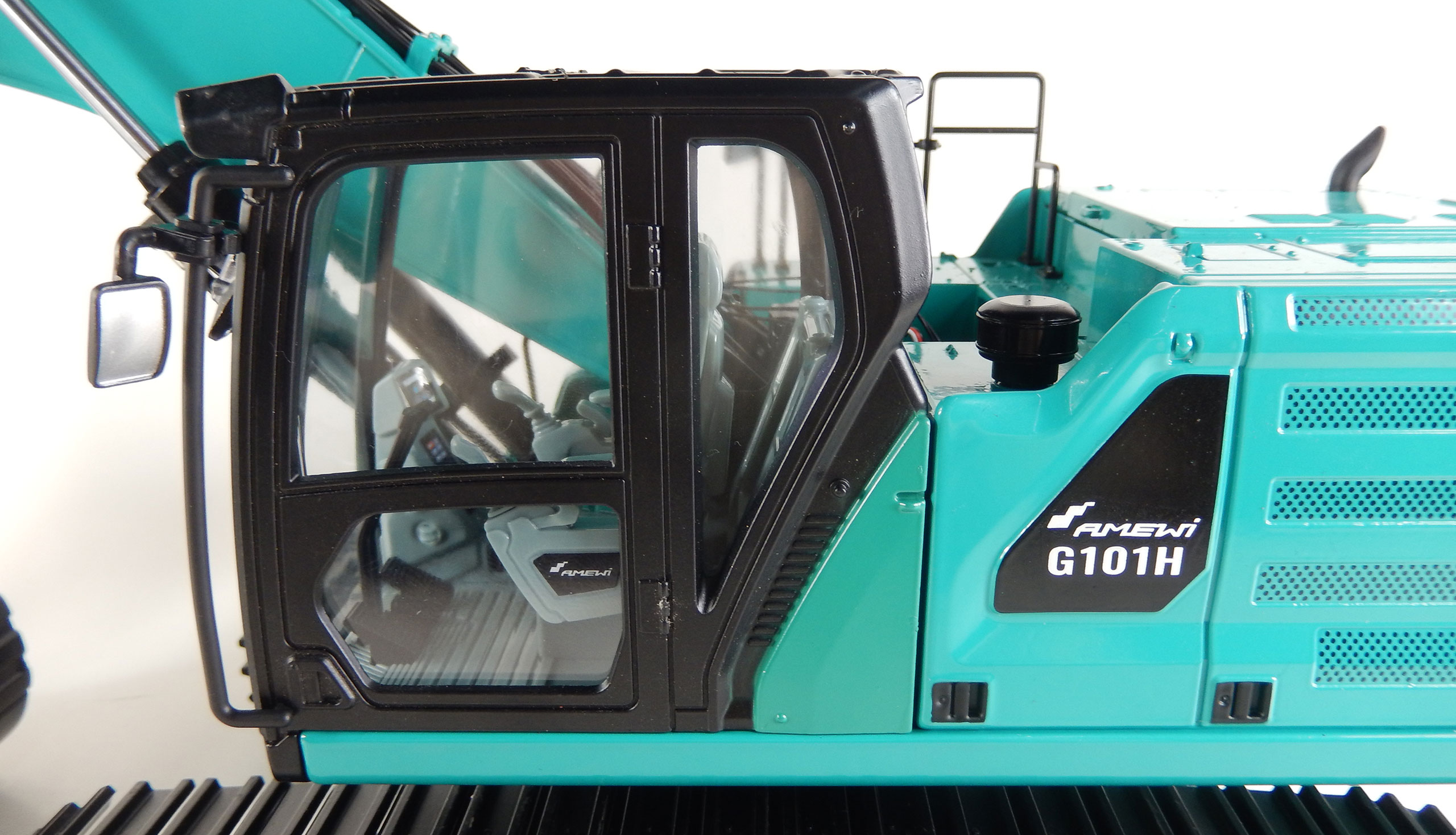 CELOKOVOVÉ HYDRAULICKÉ RYPADLO G101H 1:16 RTR, BENZÍN