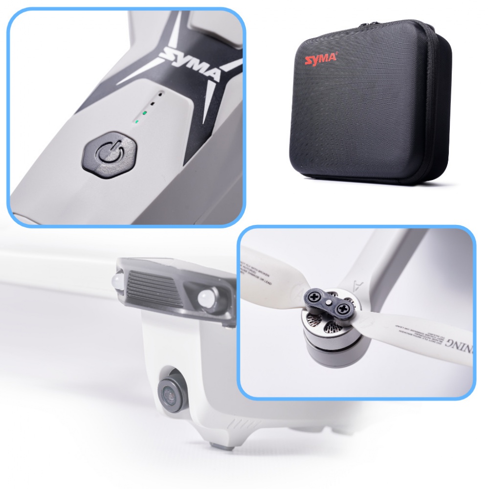 Syma dron Z6 PRO s GPS Brushless, 5Gwifi, 24 minut letu