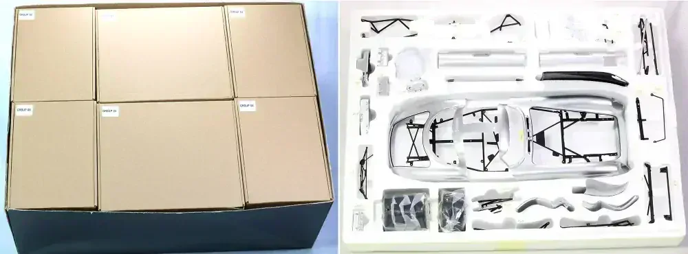 LEGRAND stavebnice Mercedes-Benz 300 SLR "Uhlenhaut Coupé" 1:8