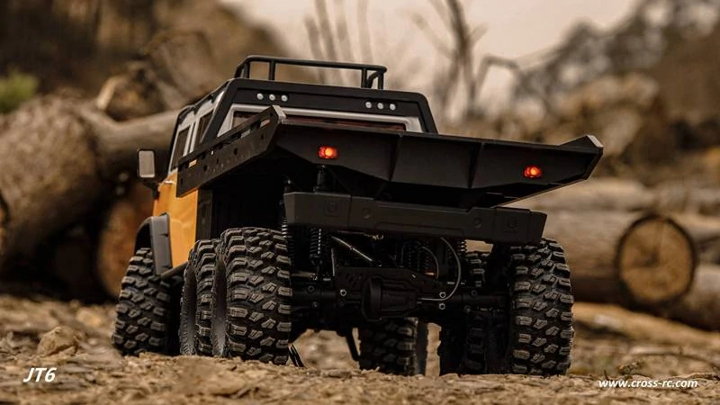 CROSS-RC Crawler EMO JT6 6x6 RTR žluto/bílý