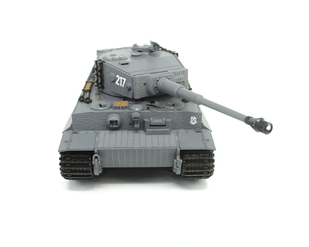 RC tank IR/zvuk 1:24 German Tiger 1 Mid Std Gray RTR 2.4Ghz