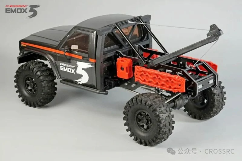 CROSS-​RC Crawler EMO X5 2025, 4x4, 1:8, ARTR, tmavě šedá