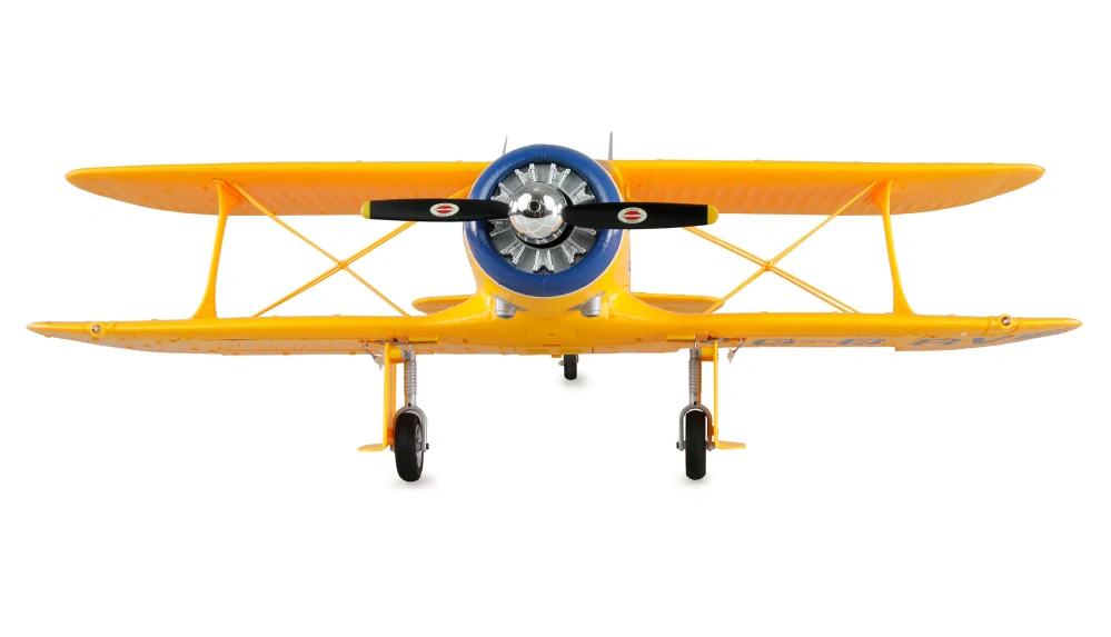 AMXFlight Beech D17s Biplane 3D/6G RTF žlutý
