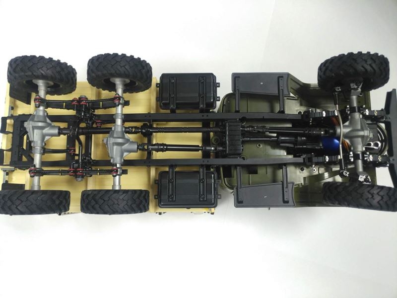 KingKong RC Truck Kit CA30, ZIS / ZIL-151 6x6, 1:12