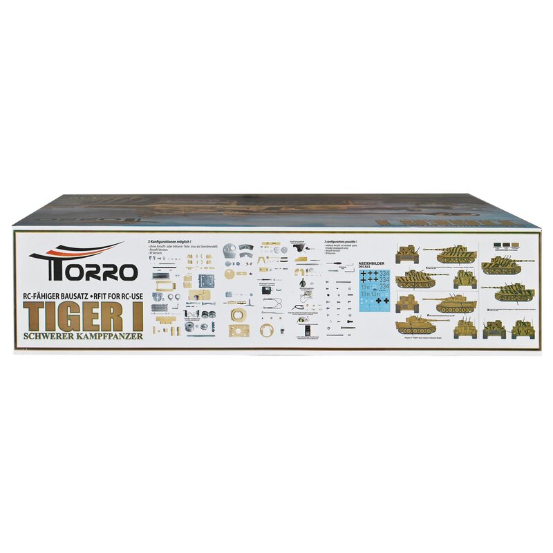 1/16 stavebnice RC Tiger I