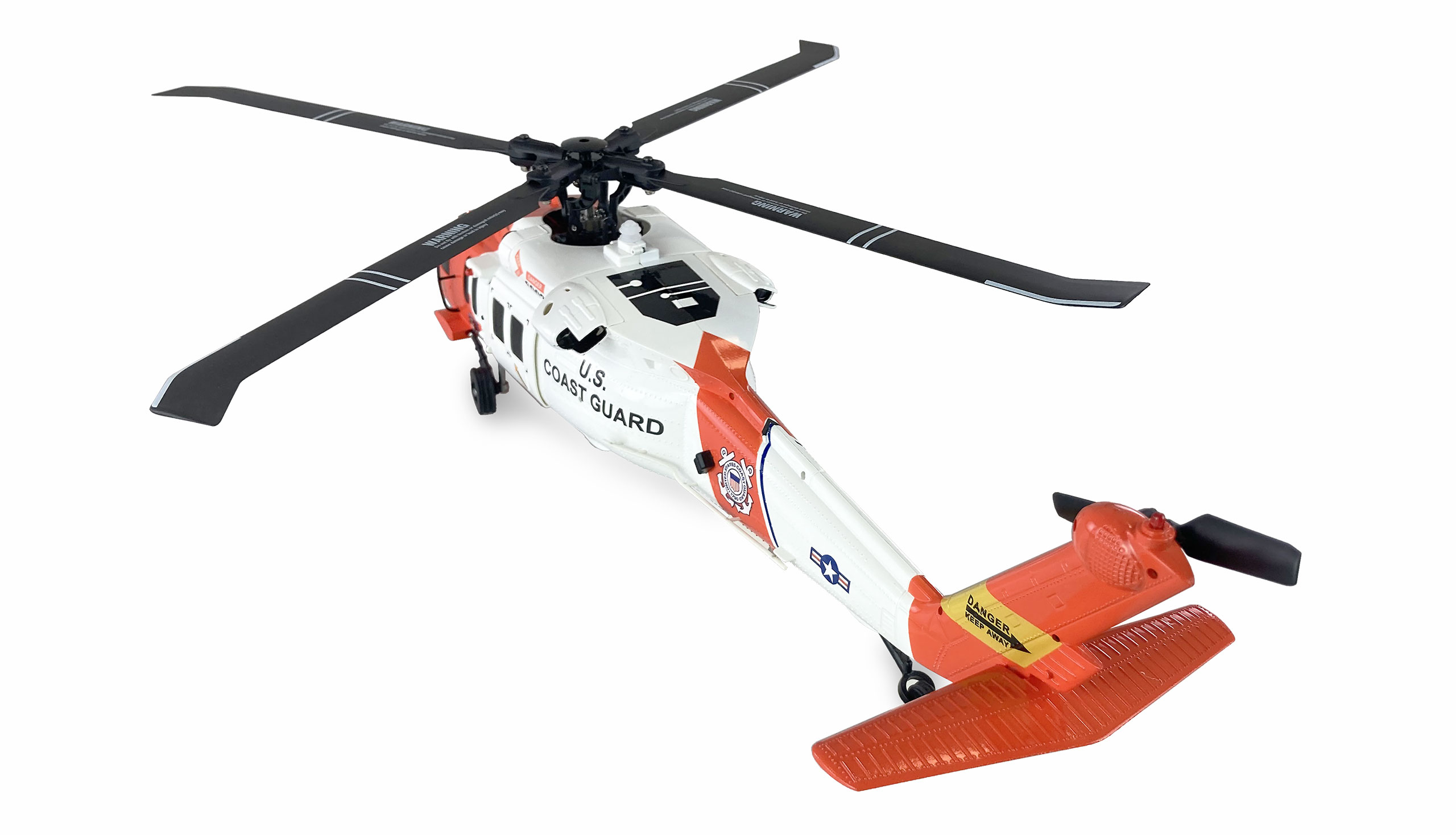 UH60 BLACK HAWK COASTGUARD HELICOPTER 6G/3D GPS RTF