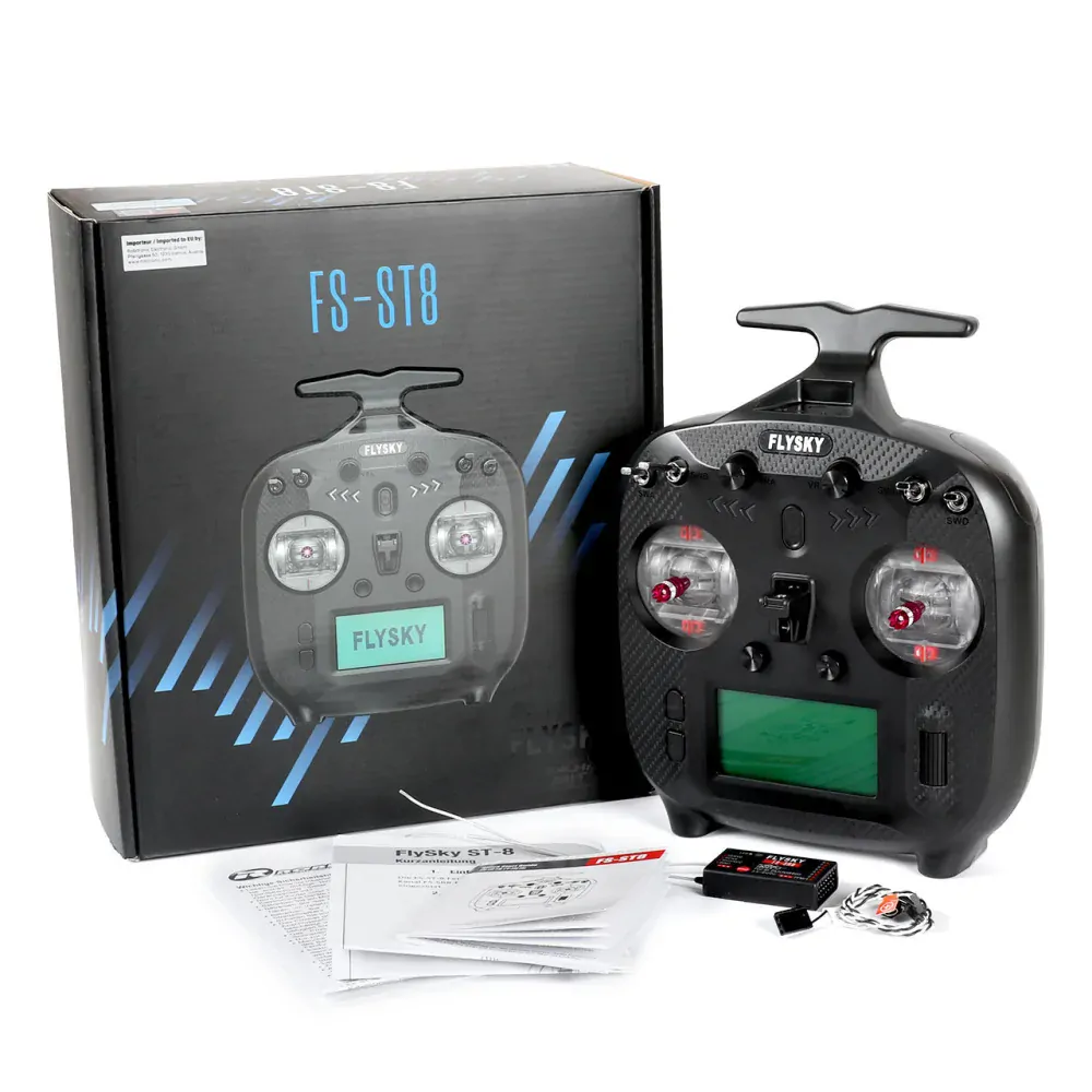 Flysky FS-ST8 vysílač 8 kanálů s 1 přijímačem
