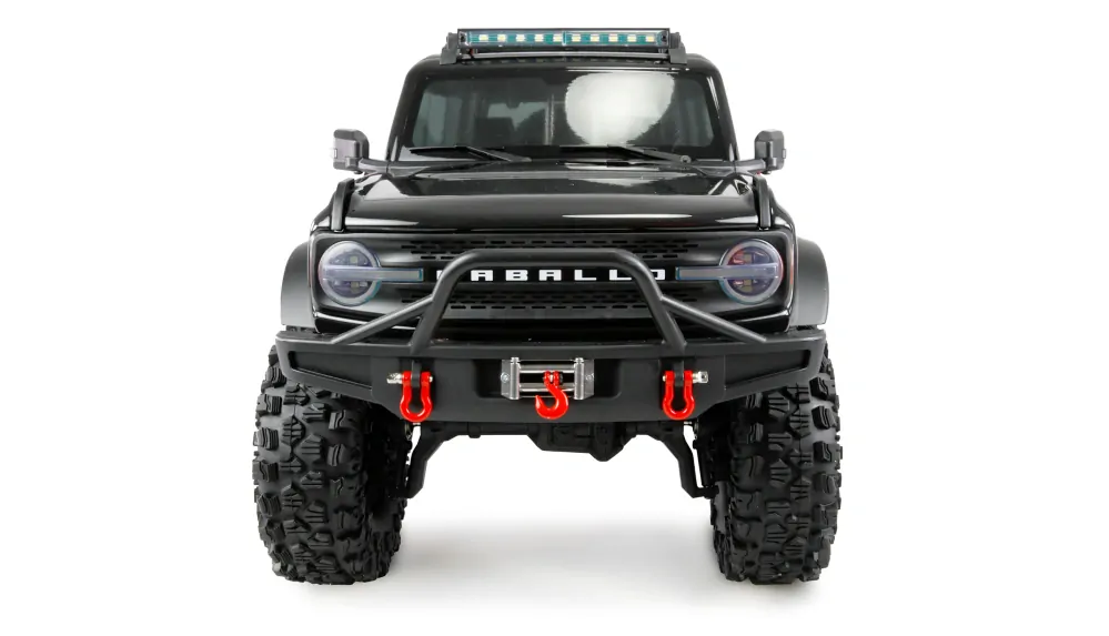 AMXROCK CABALLO CRAWLER 4WD 1:10 ARTR ČERNO-METALICKÝ