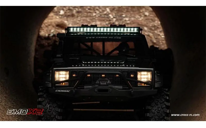 CROSS-​RC Crawler EMO X 2, 4x4, 1:8, RTR, šedá