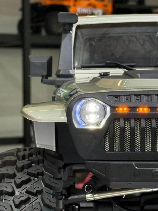 CROSS-​RC Crawler EMO X1 2025, 4x4, 1:8, RTR, střídavý pohon, stříbrošedý