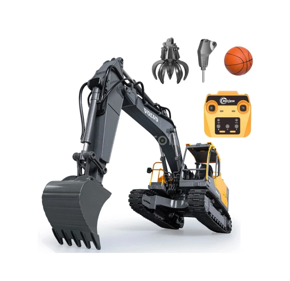RC bagr DoubleE Volvo EC160E v měřítku 1:16 RTR