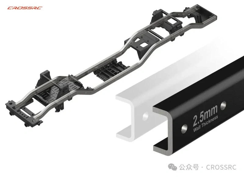 CROSS-RC Crawler EMO XXL2 6x6 1:5 RTR střídavý šedý