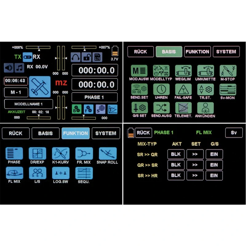 Vysílač mz-24 PRO - dálkové ovládání HoTT 2,4 GHz