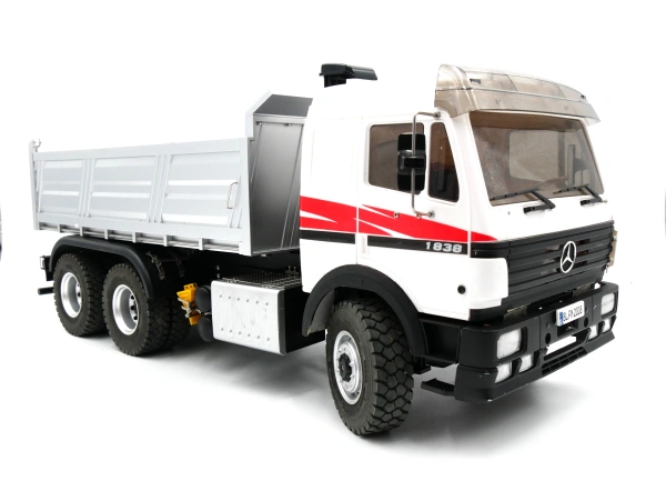 Kovový sklápěč 6x6 Mercedes-Benz SK 1838 elektrický 1:14