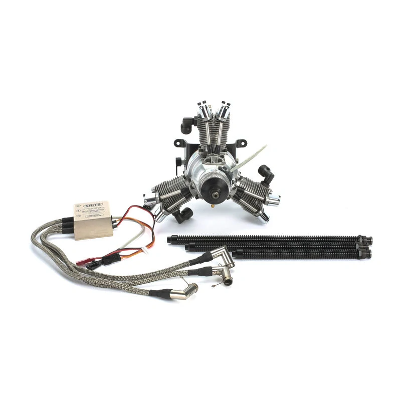 Saito FG-33 R3 benzínový 3valcový 4taktní motor 