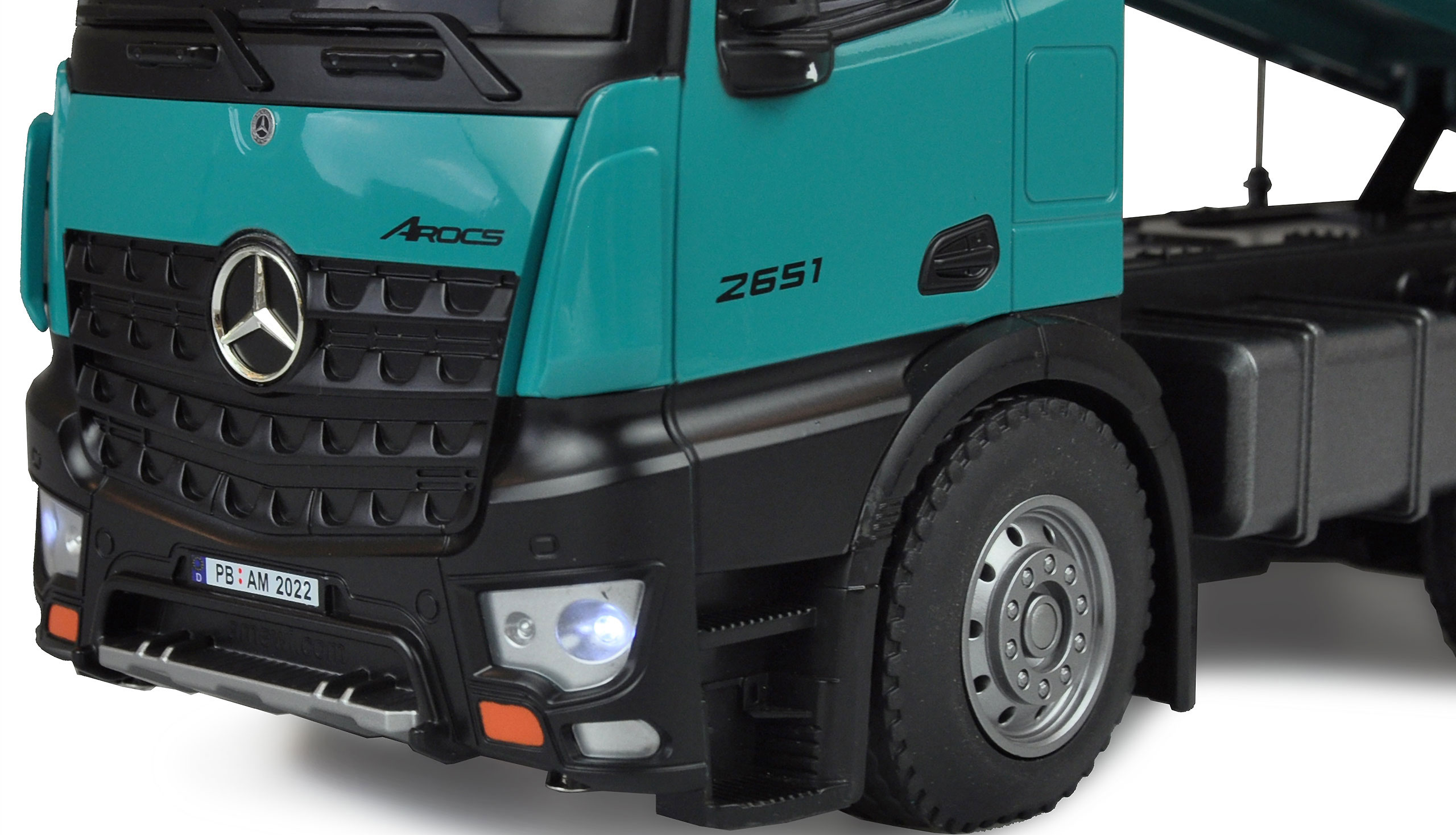 MERCEDES-BENZ TRUCK sklápěč PRO METAL 2,4GHZ RTR