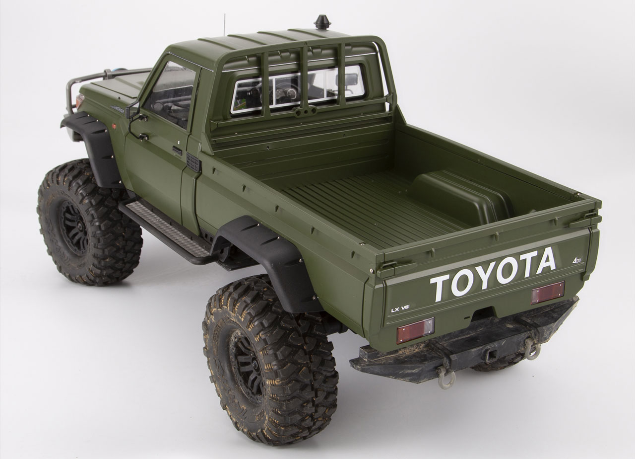 Sada karoserie Toyota Land Cruiser 70 s vojenskou zelenou barvou pro TRX-4