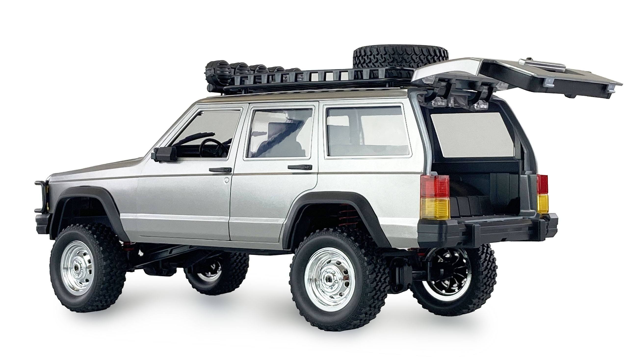 RC terénní vůz JC-X12 1:12 stříbrný