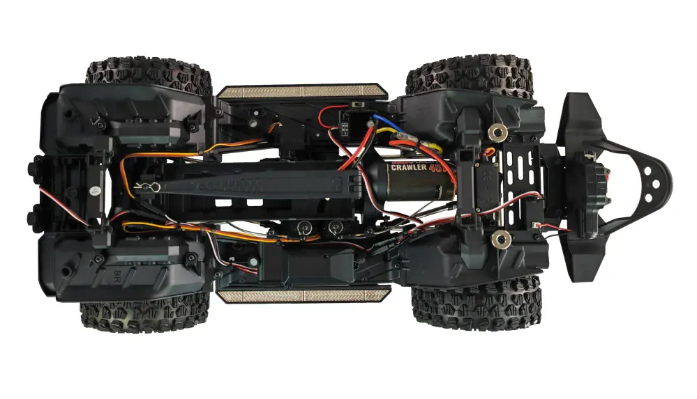 AMXROCK CROSSTRAIL CRAWLER 4WD 1:10 ARTR ORANŽOVO-METALICKÝ