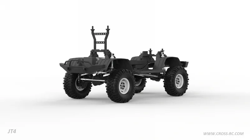 CROSS-​RC Crawler EMO JT4 RTR žlutá/bílá