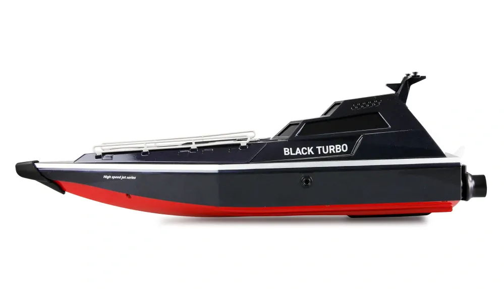 BLACK TURBO VOJENSKÝ ČLUN S PROUDOVÝM POHONEM 420MM RTR ČERNÝ