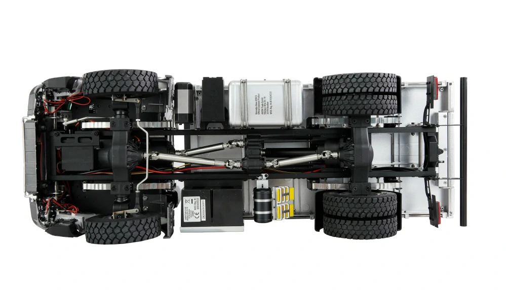 Mercedes-Benz Arocs sklápěč 4x4 1:14 RTR červený