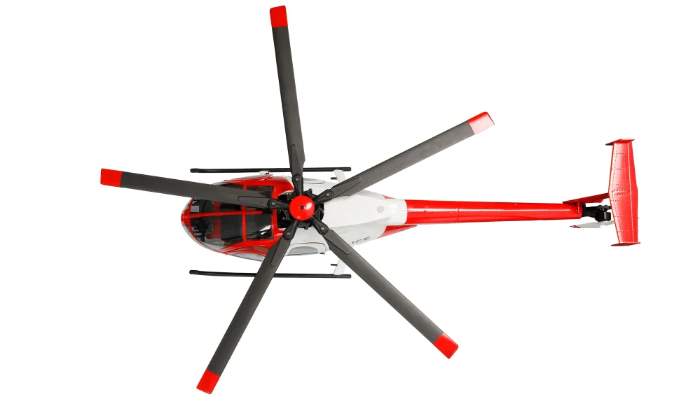 MD500 Pro GPS vrtulník policejní 9kanálový 3D/6G RTF