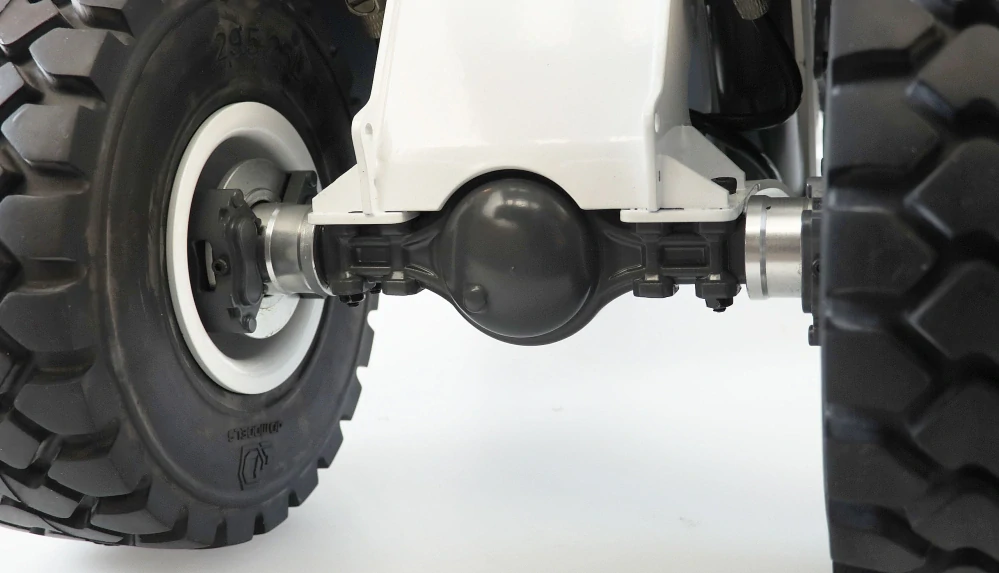 HYDRAULICKÝ KOLOVÝ NAKLADAČ G211H 1:14, KOVOVÝ RTR bilý