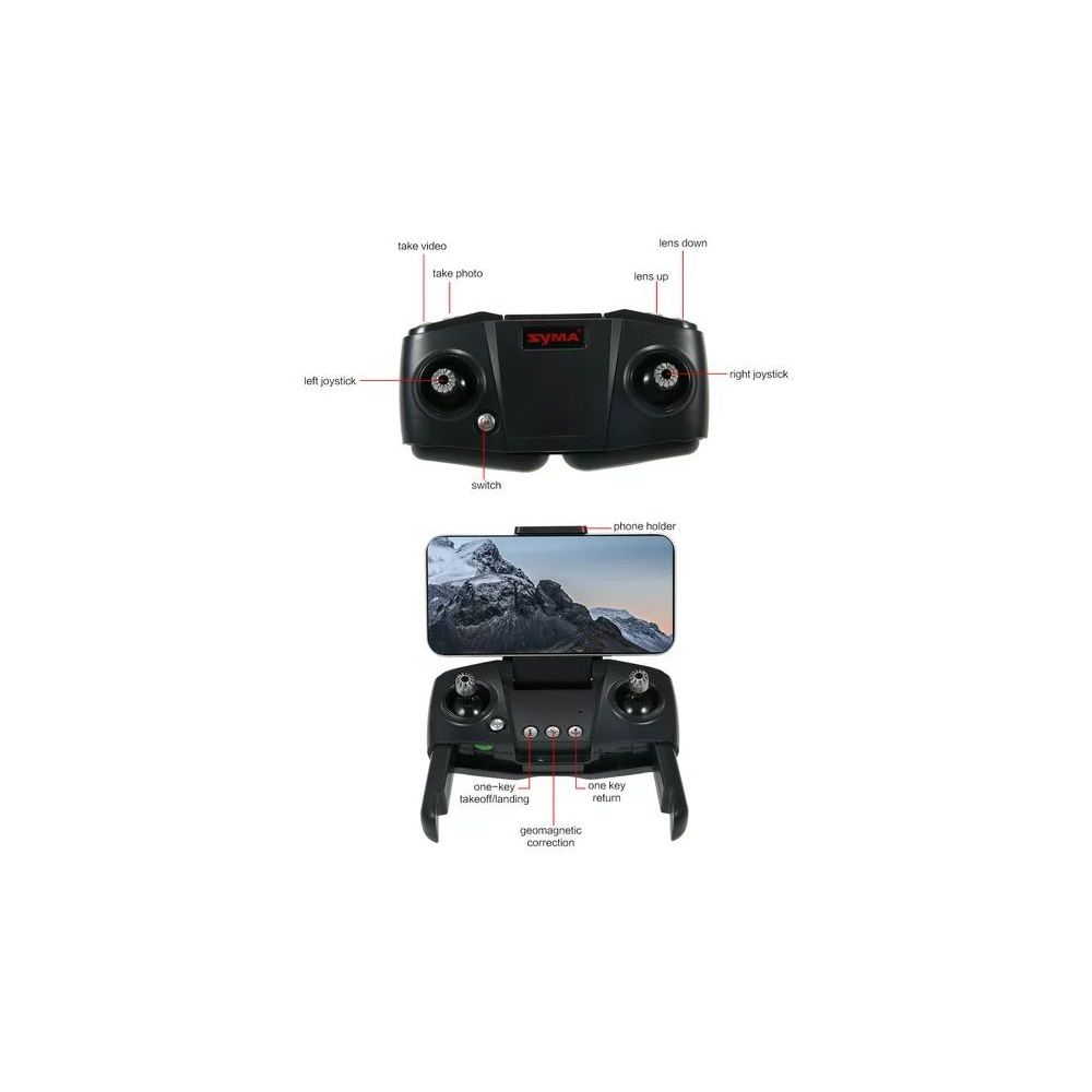 Syma dron Z6 PRO s GPS Brushless, 5Gwifi, 24 minut letu