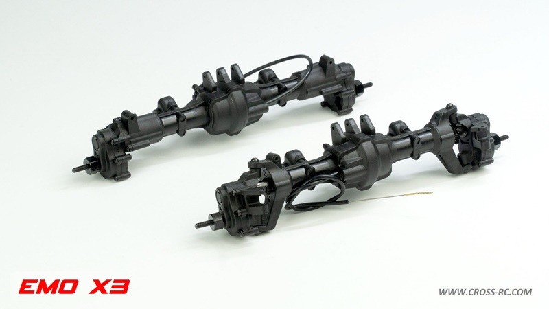 CROSS-RC EMO X 3, 4x4, 1:8, RTR, šedý