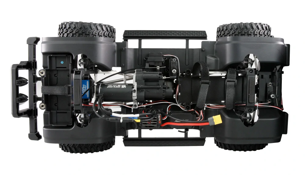 ALLRock H8 Scale Crawler bezkartáčový 1:8 ARTR modrá/oranžová