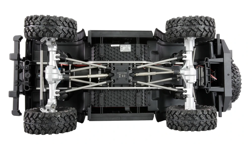 ALLRock H8 PRO Scale Crawler bezkartáčový 1:8 ARTR černý