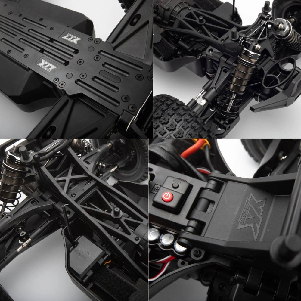 YT7 Pro BATTLEMANN 1/7 Truggy 4WD Brushless matně šedý