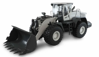 HYDRAULICKÝ KOLOVÝ NAKLADAČ G211H 1:14, KOVOVÝ RTR bilý