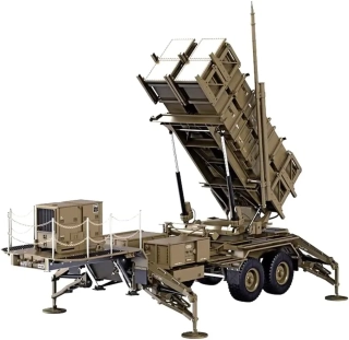 Přívěs HG-P805 v pískové barvě pro tažné vozidlo S802 vyrobený z kovu 1:12 2,4 GHz