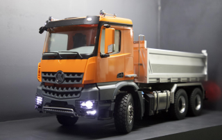 Huina Kabolite K3364 1:14 RC hydraulický sklápěč 2,4 GHz  sklápěč oranžový