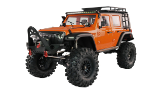 AMXROCK CROSSTRAIL CRAWLER 4WD 1:10 ARTR ORANŽOVO-METALICKÝ