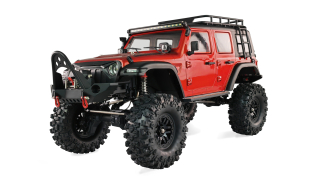 AMXROCK CROSSTRAIL CRAWLER 4WD 1:10 ARTR ČERVENO-METALICKÝ