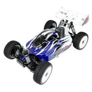 Hobao Hyper VS Nitro Buggy 21 1/8 s modrým tělem