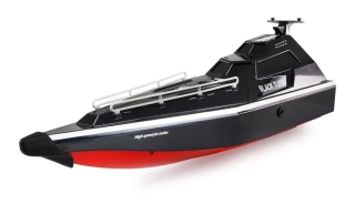 BLACK TURBO VOJENSKÝ ČLUN S PROUDOVÝM POHONEM 420MM RTR ČERNÝ