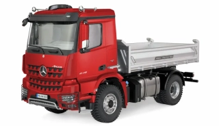 MERCEDES-BENZ AROCS HYDRAULICKÝ SKLÁPĚČ PRO 4X4 1:14 RTR ČERVENÝ